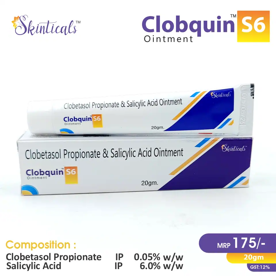 Clobetasol Propionate 0.05% + Salicylic Acid 6% Cream PCD Pharma Franchise